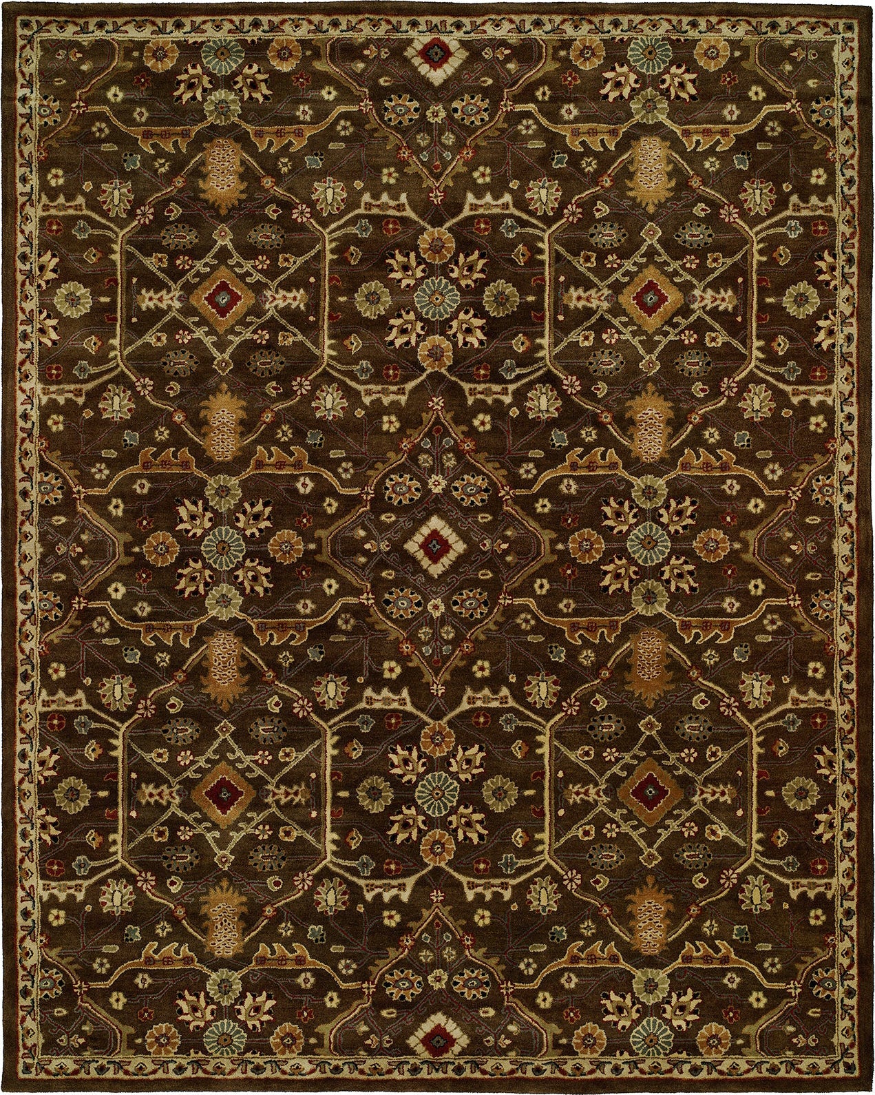 Kalaty Empire EM-295 Chocolate Area Rug