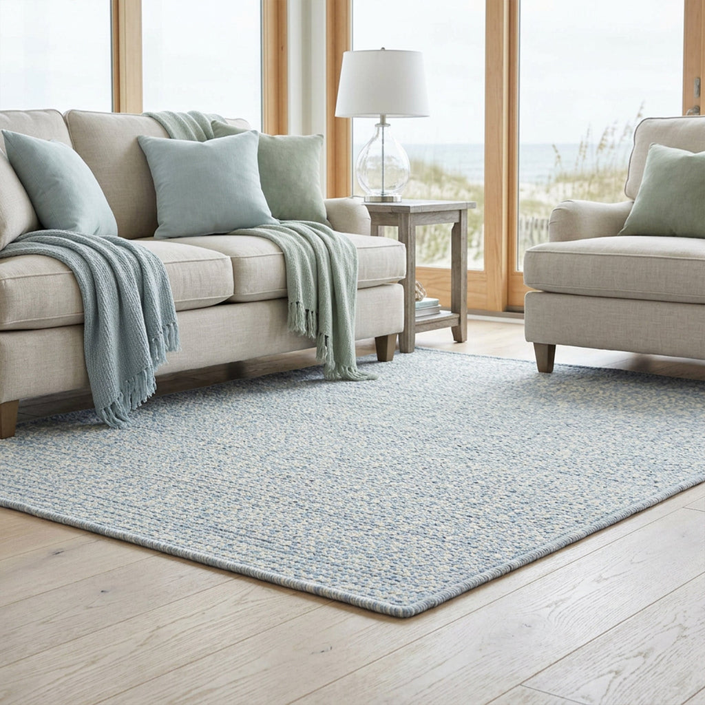 Beach Barn Tweed Baby Blue