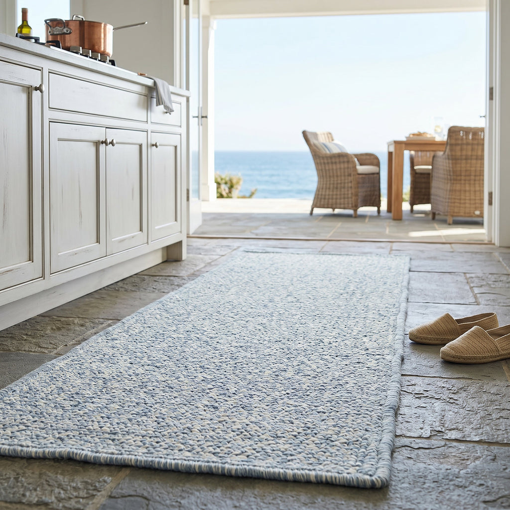 Beach Barn Tweed Baby Blue