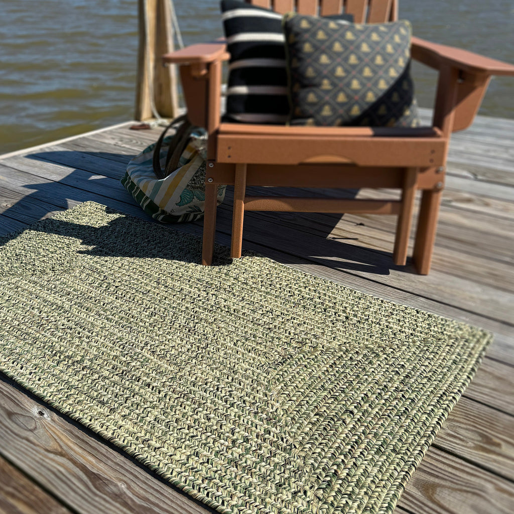 Dockside Palm Leaf