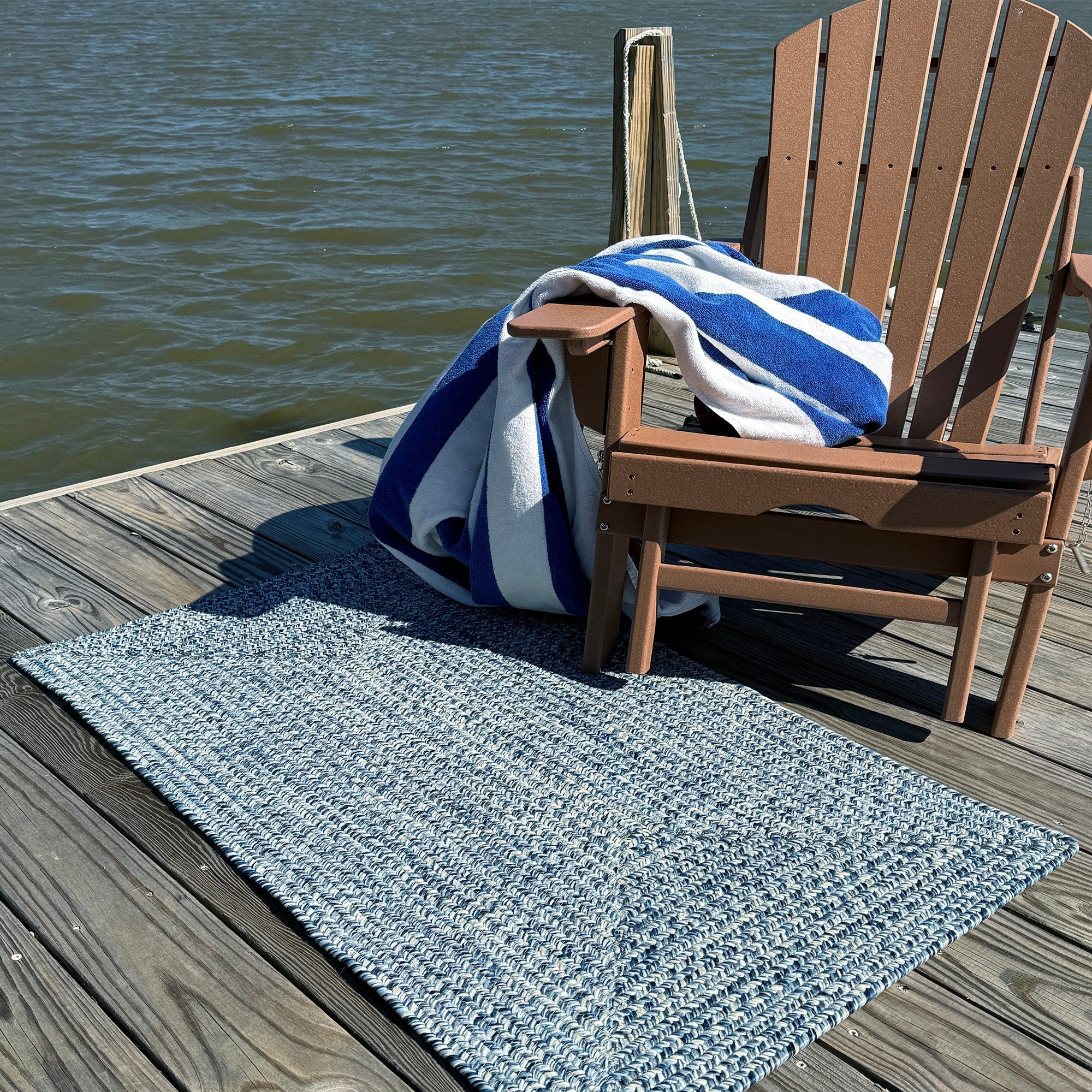 Dockside Cobalt Sea