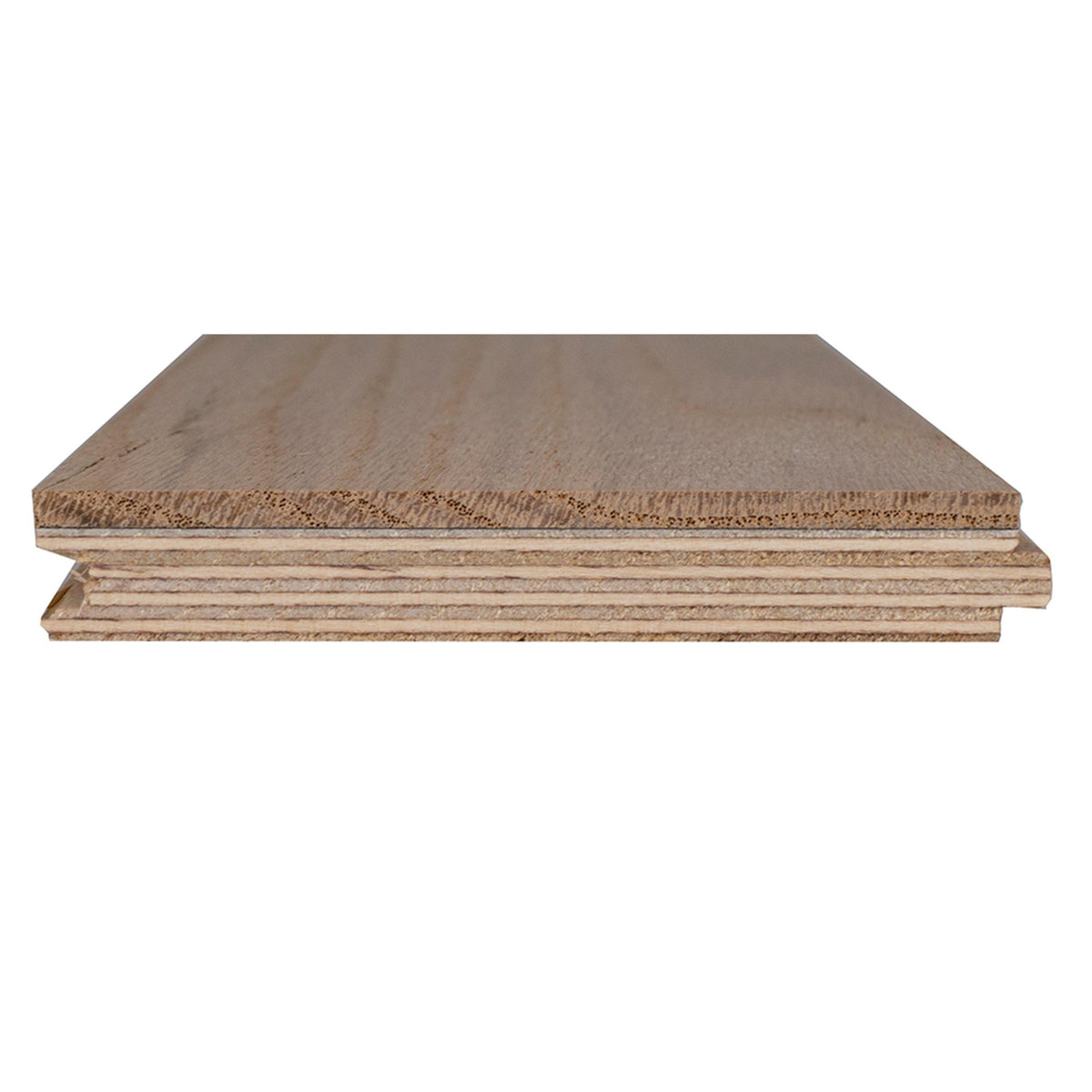 Unfinished Red Oak  Engineered Hardwood Select Grade