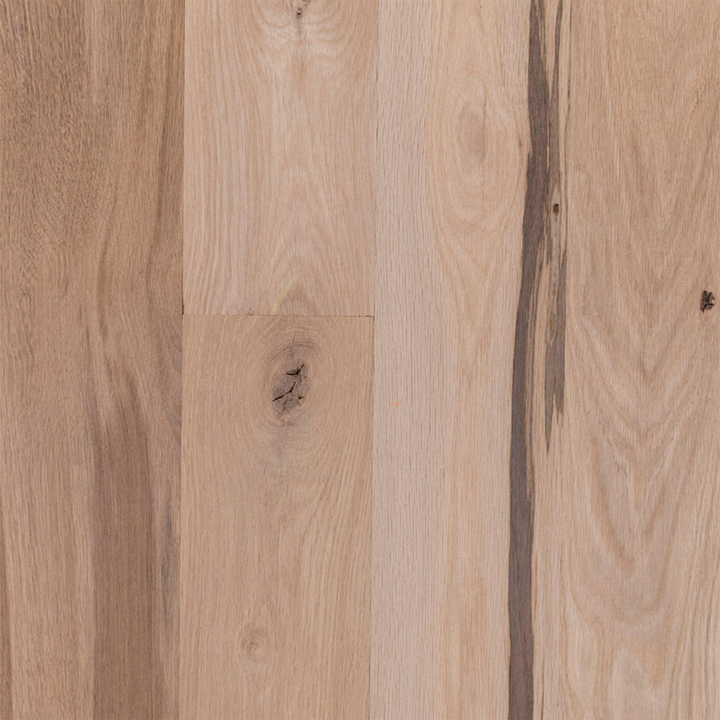 Unfinished White Oak  Engineered Hardwood Character Grade