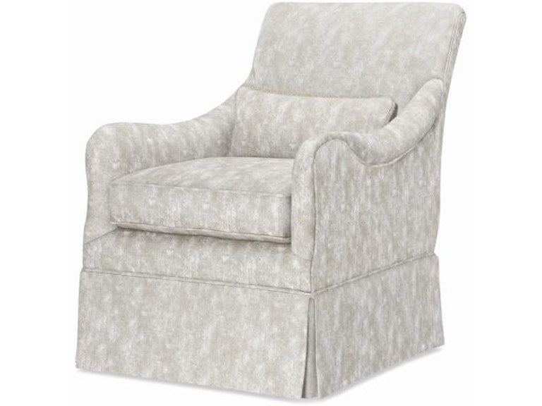 Century Furniture Stalling's Skirted Chair 11-742SK