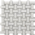 Roca Tile - Basket Weave Marble Mosaic 12 x 12