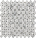 Roca Tile - Small Marble Rhombus Mosaic 12 x 12