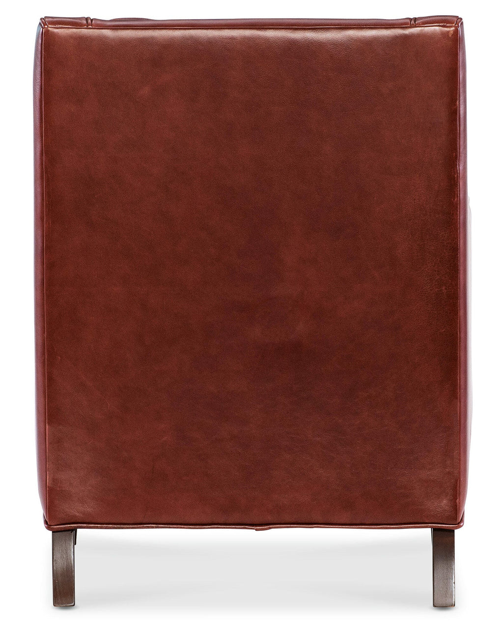 Percy Leather Club Chair Back Silo Image