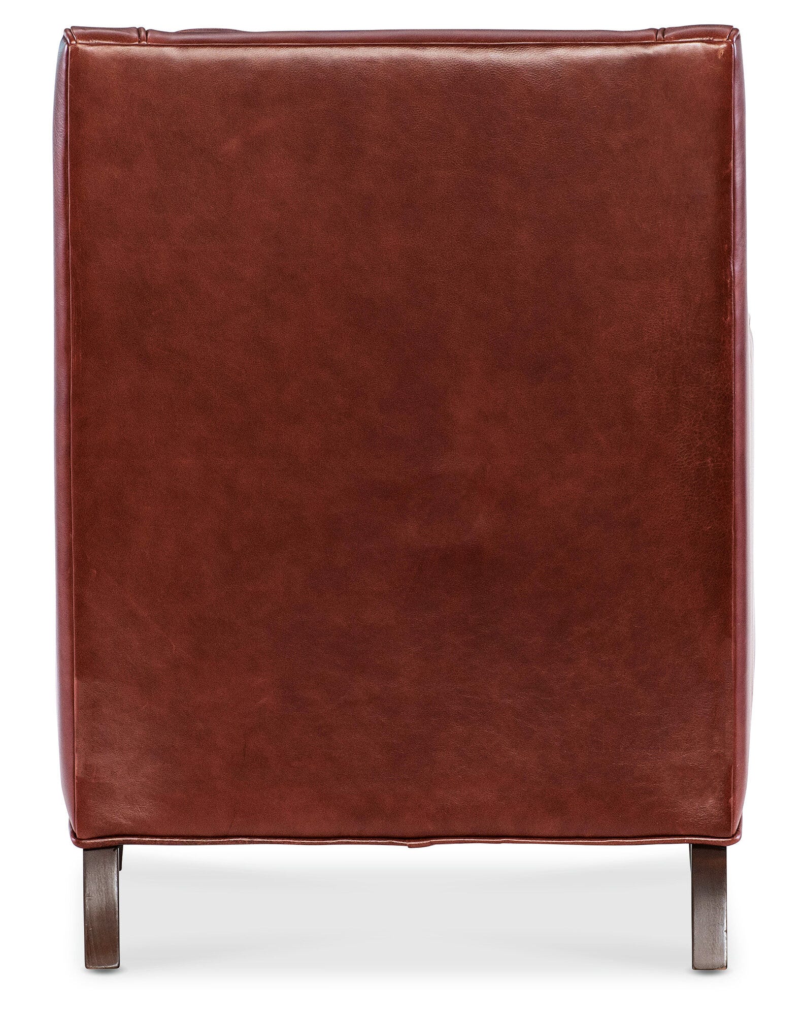 Percy Leather Club Chair Back Silo Image