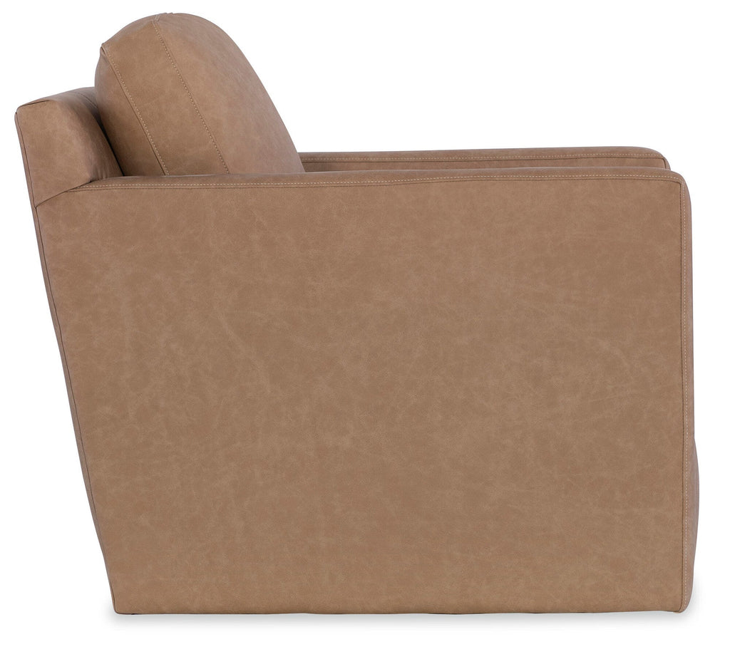 Letto Leather Chair Side Silo Image