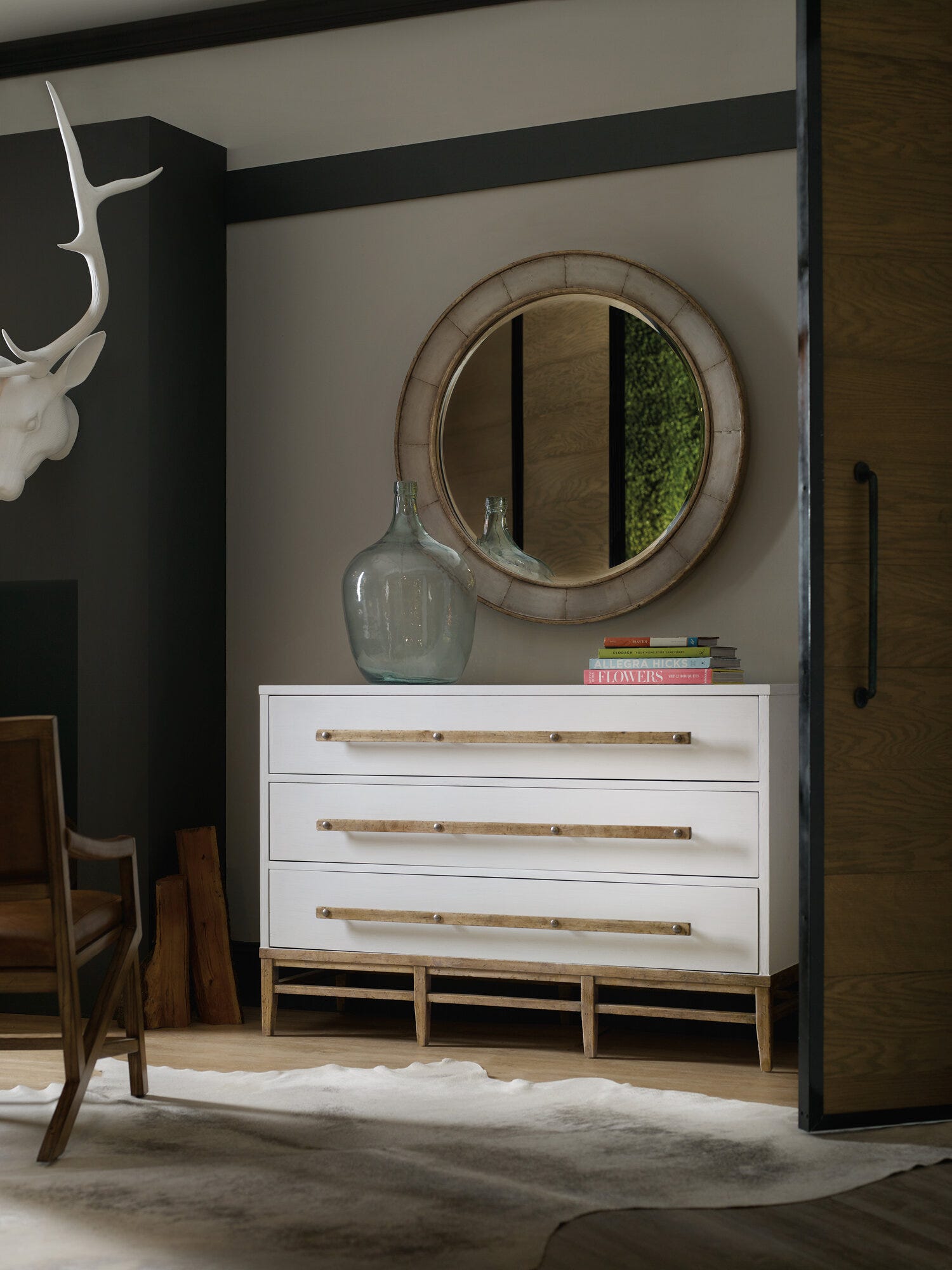 Urban Elevation Three-Drawer Bachelors Chest Room Image 1