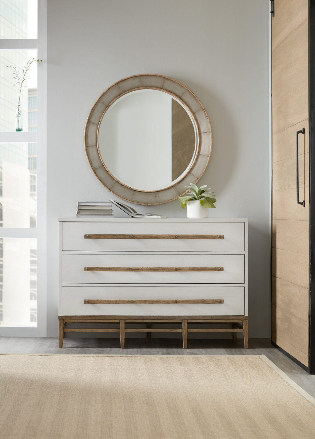 Urban Elevation Three-Drawer Bachelors Chest Room Image 2
