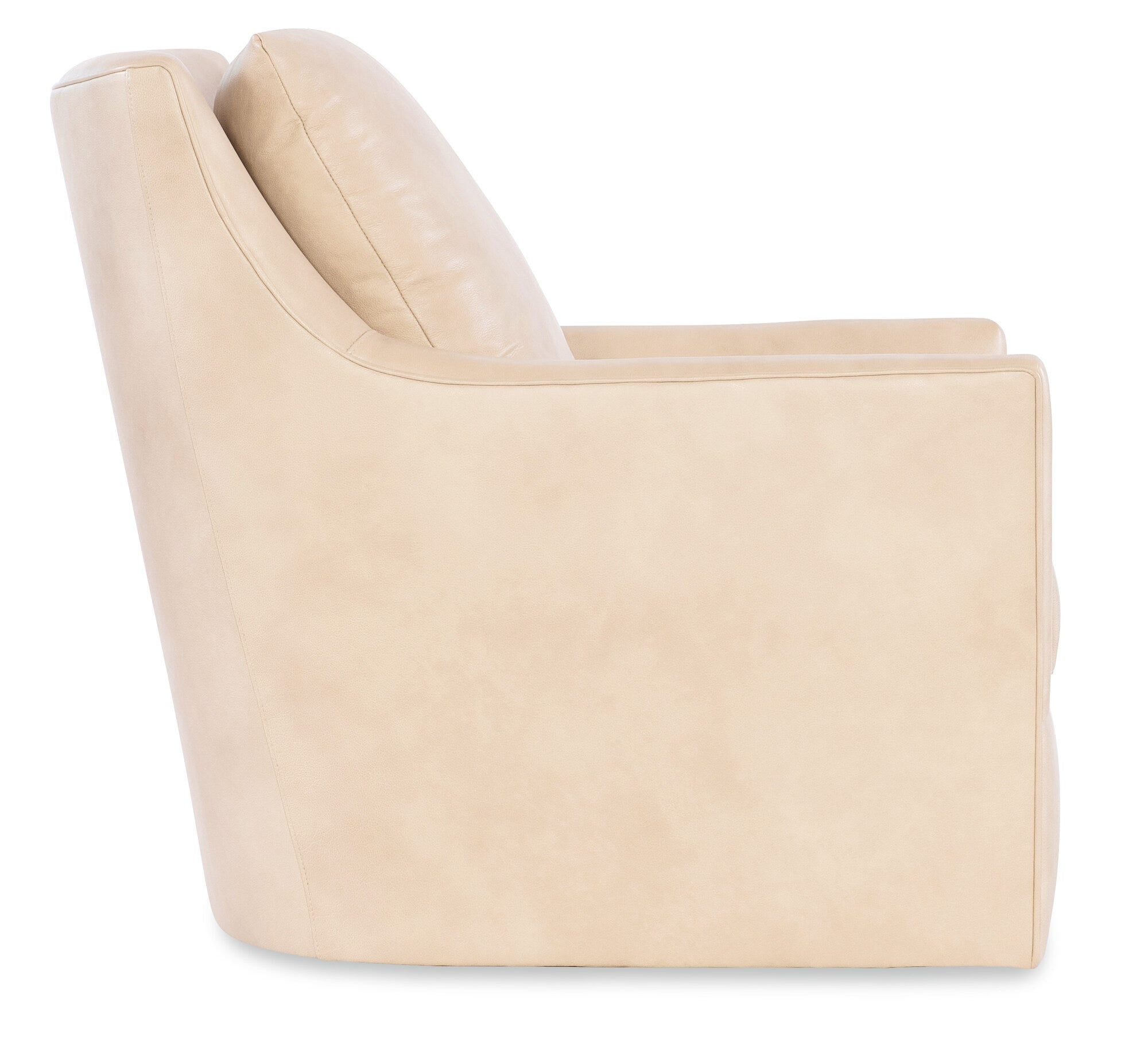 Roake Leather Swivel Chair