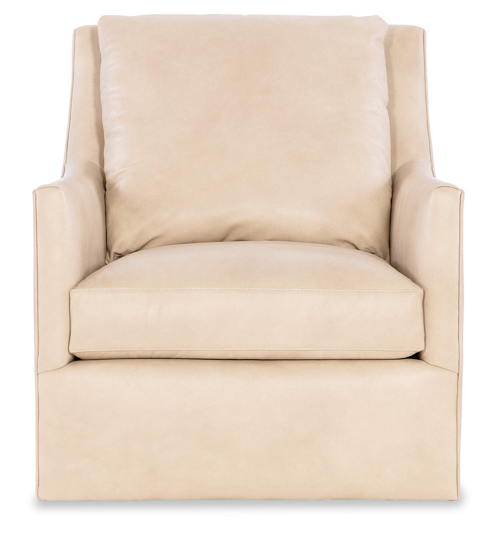Roake Leather Swivel Chair