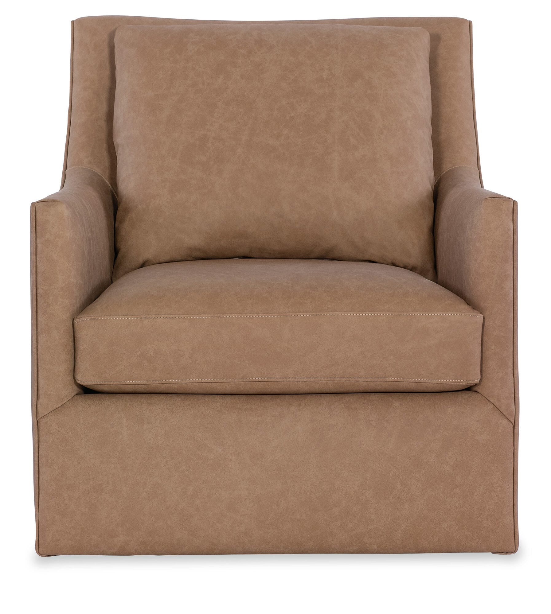 Roake Leather Swivel Chair