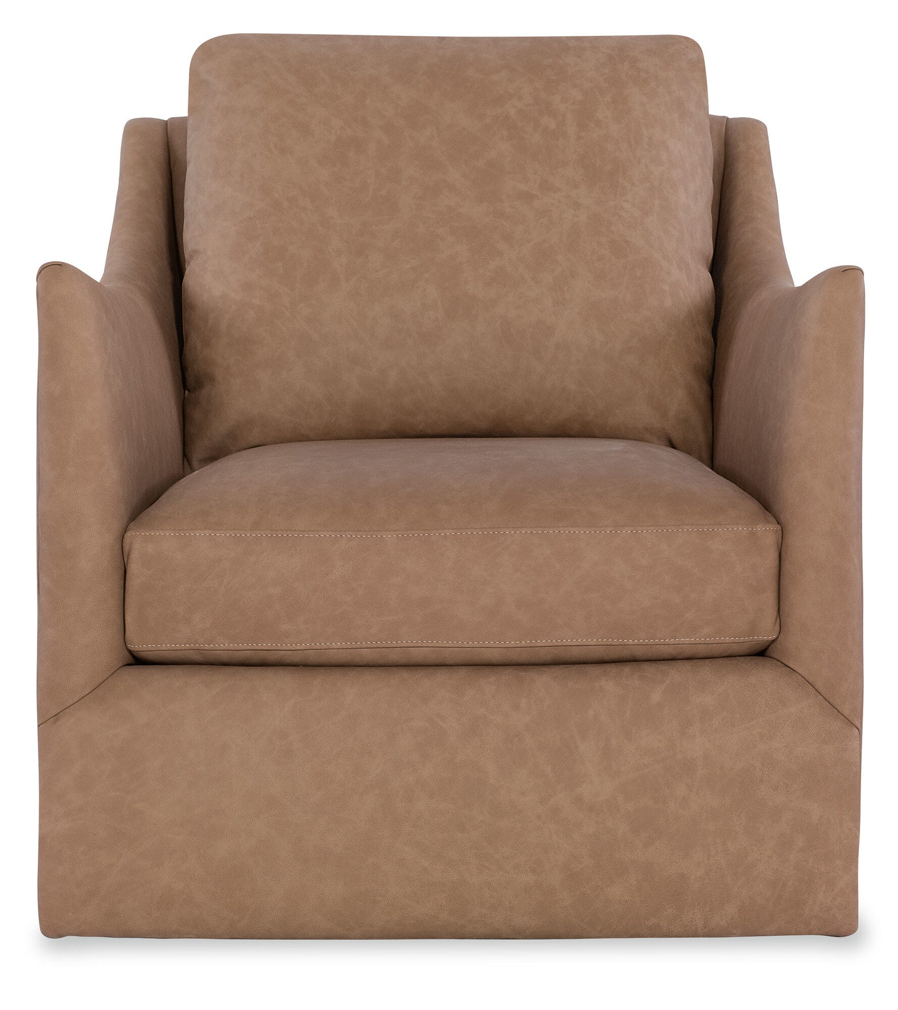Cade Leather Swivel Chair