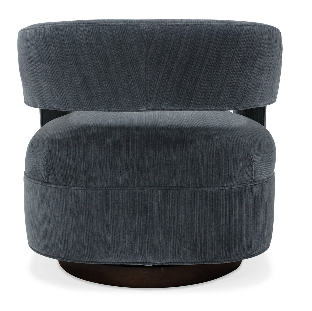 Max Swivel Chair - Wood Base