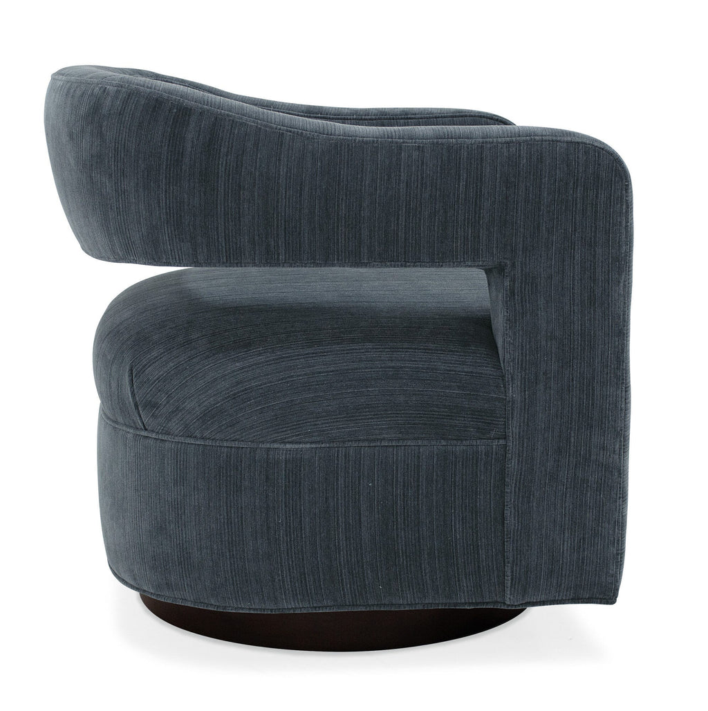 Max Swivel Chair - Wood Base