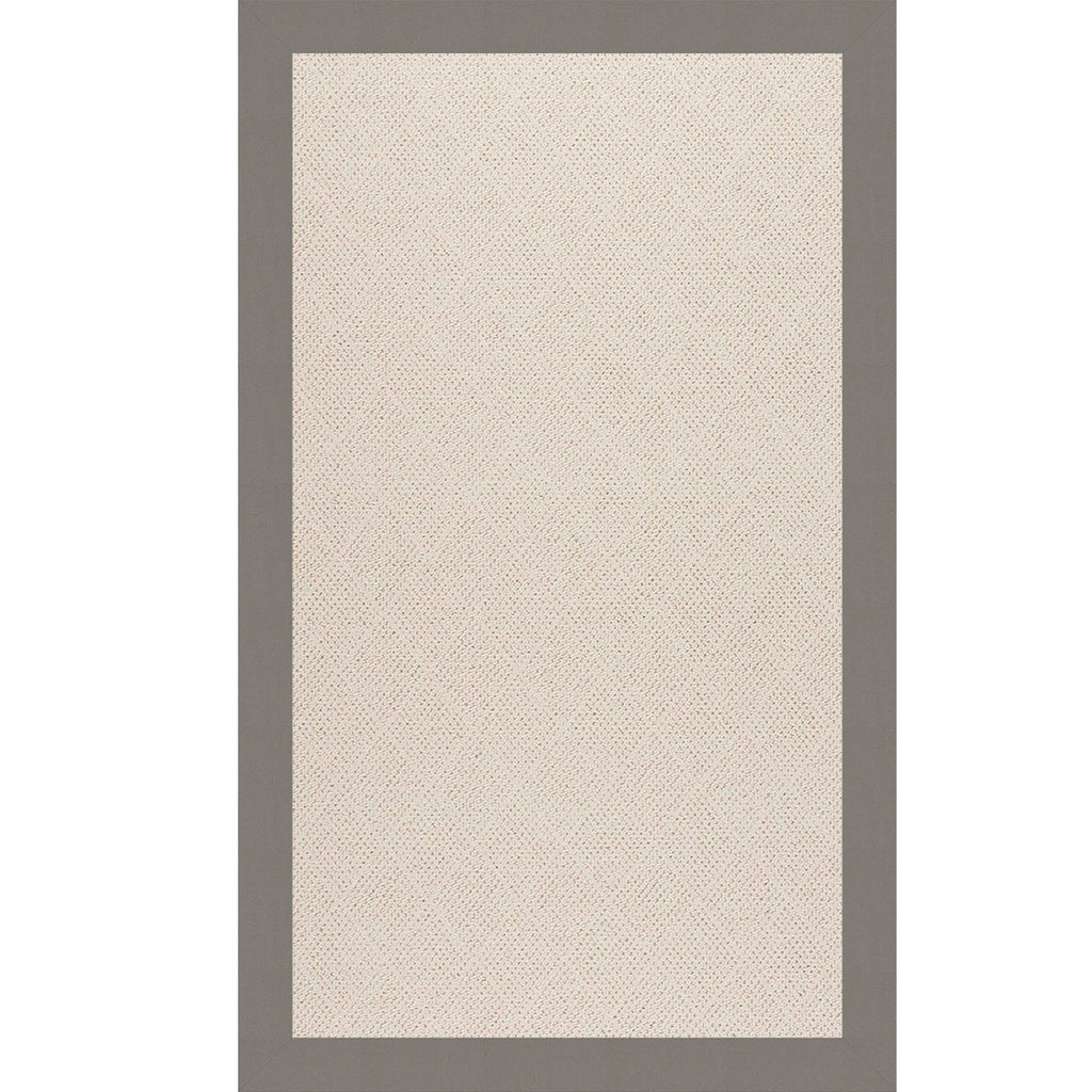 Creative Concepts-White Wicker Canvas Charcoal