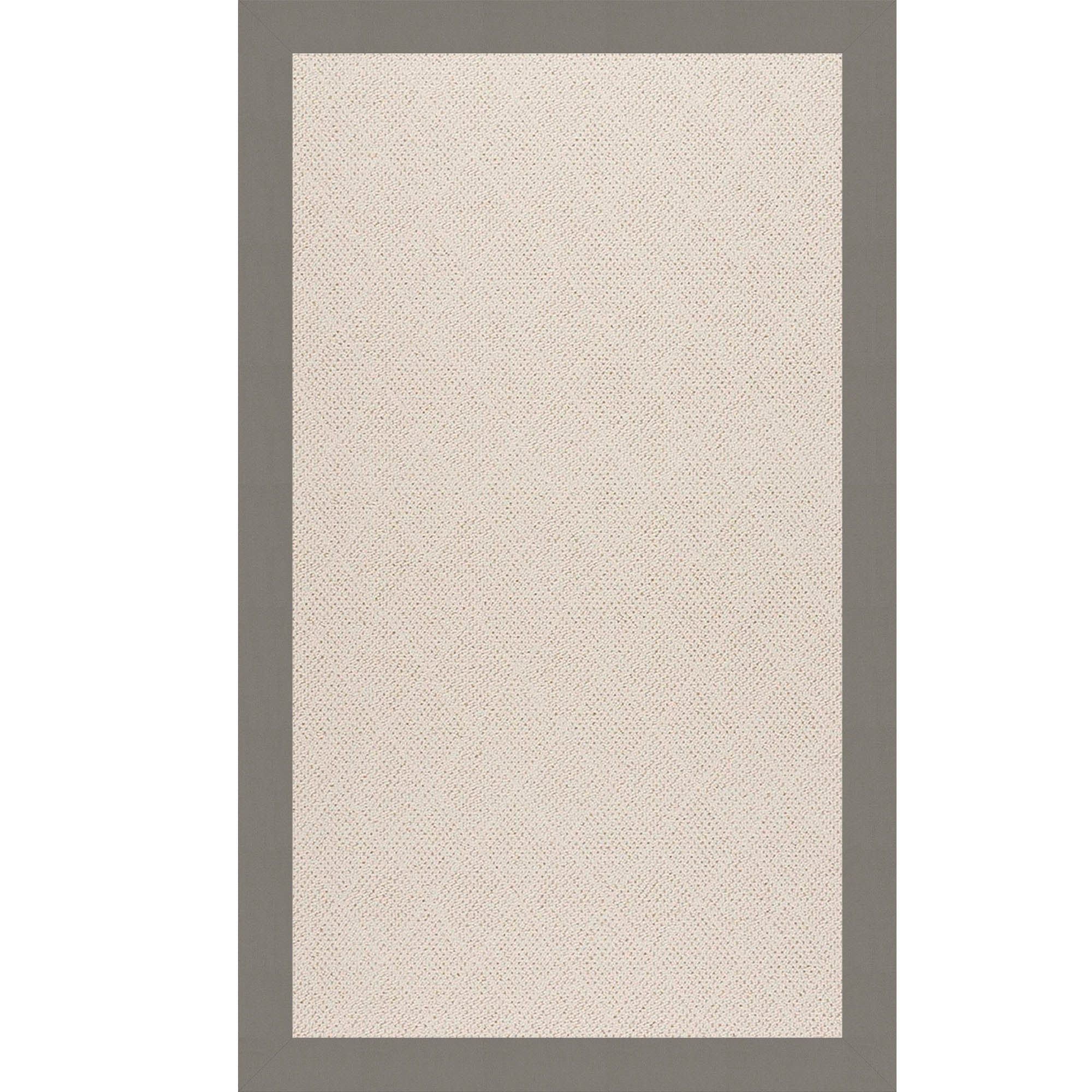 Creative Concepts-White Wicker Canvas Charcoal