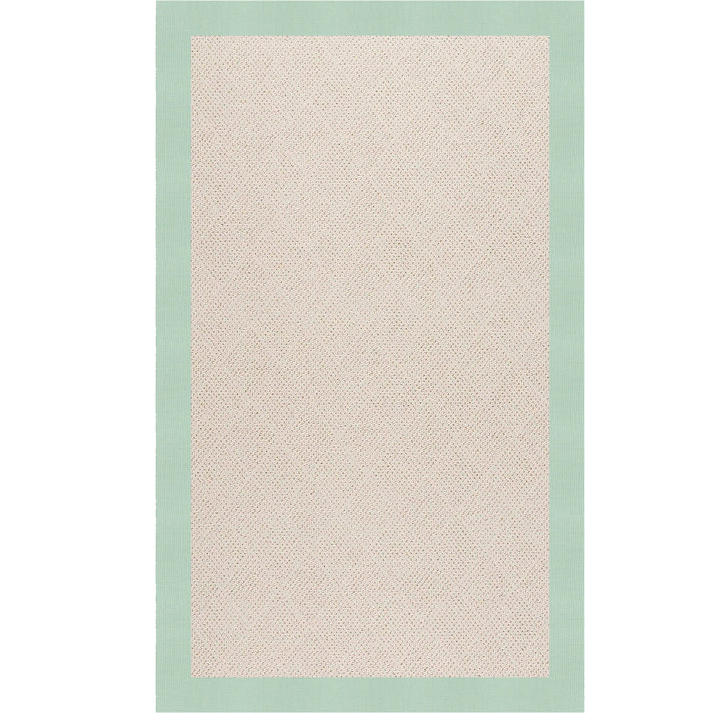 Creative Concepts-White Wicker Canvas Spa Blue