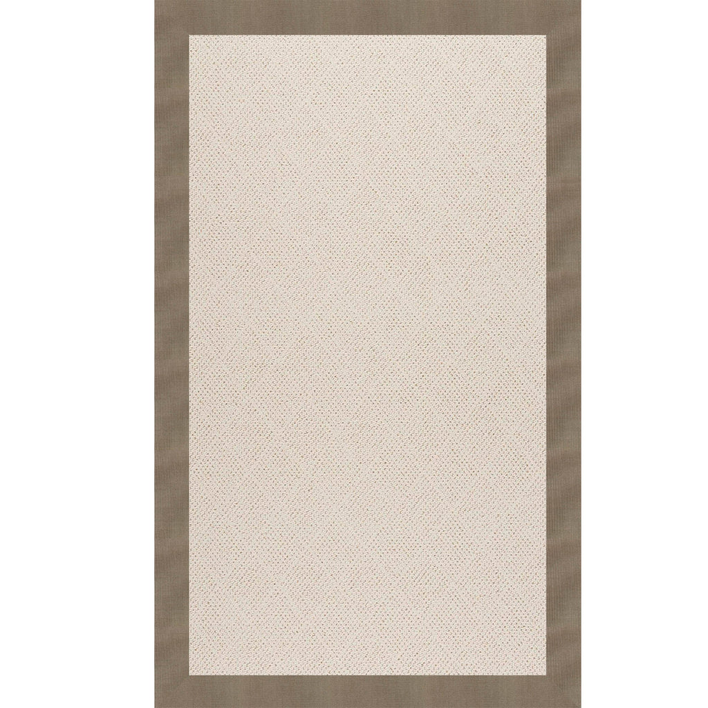 Creative Concepts-White Wicker Canvas Taupe
