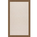 Creative Concepts-White Wicker Canvas Cocoa
