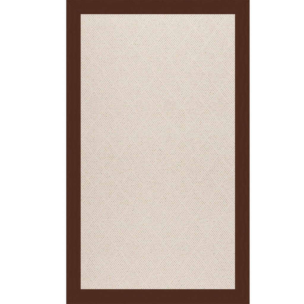 Creative Concepts-White Wicker Canvas Bay Brown