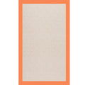 Creative Concepts-White Wicker Canvas Tangerine