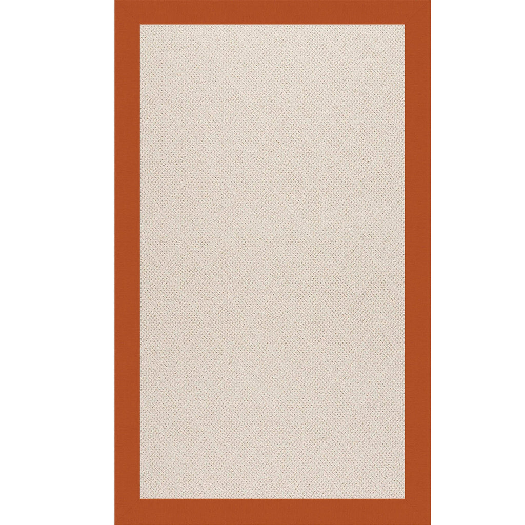 Creative Concepts-White Wicker Canvas Rust