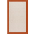 Creative Concepts-White Wicker Canvas Rust