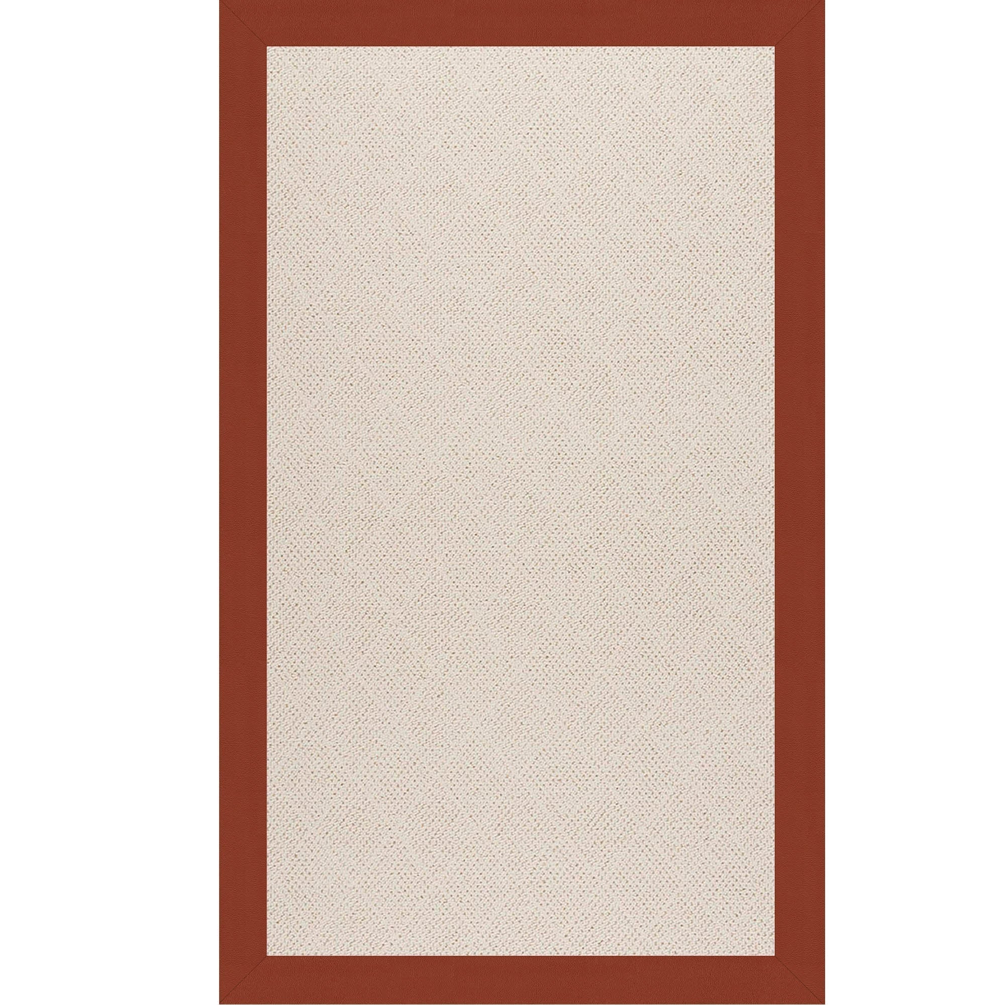 Creative Concepts-White Wicker Classic Persimmon