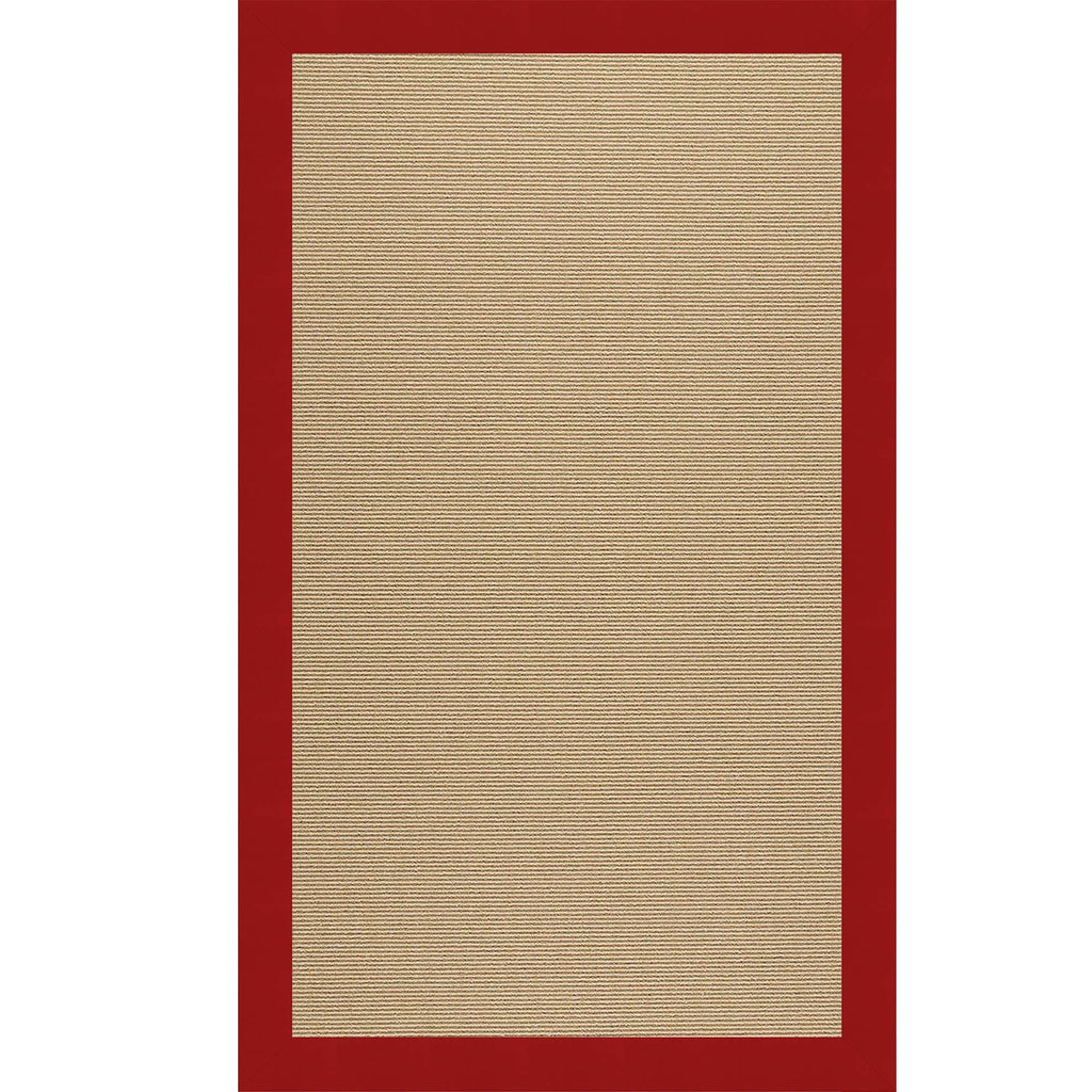 Creative Concepts-Sisal Canvas Jockey Red