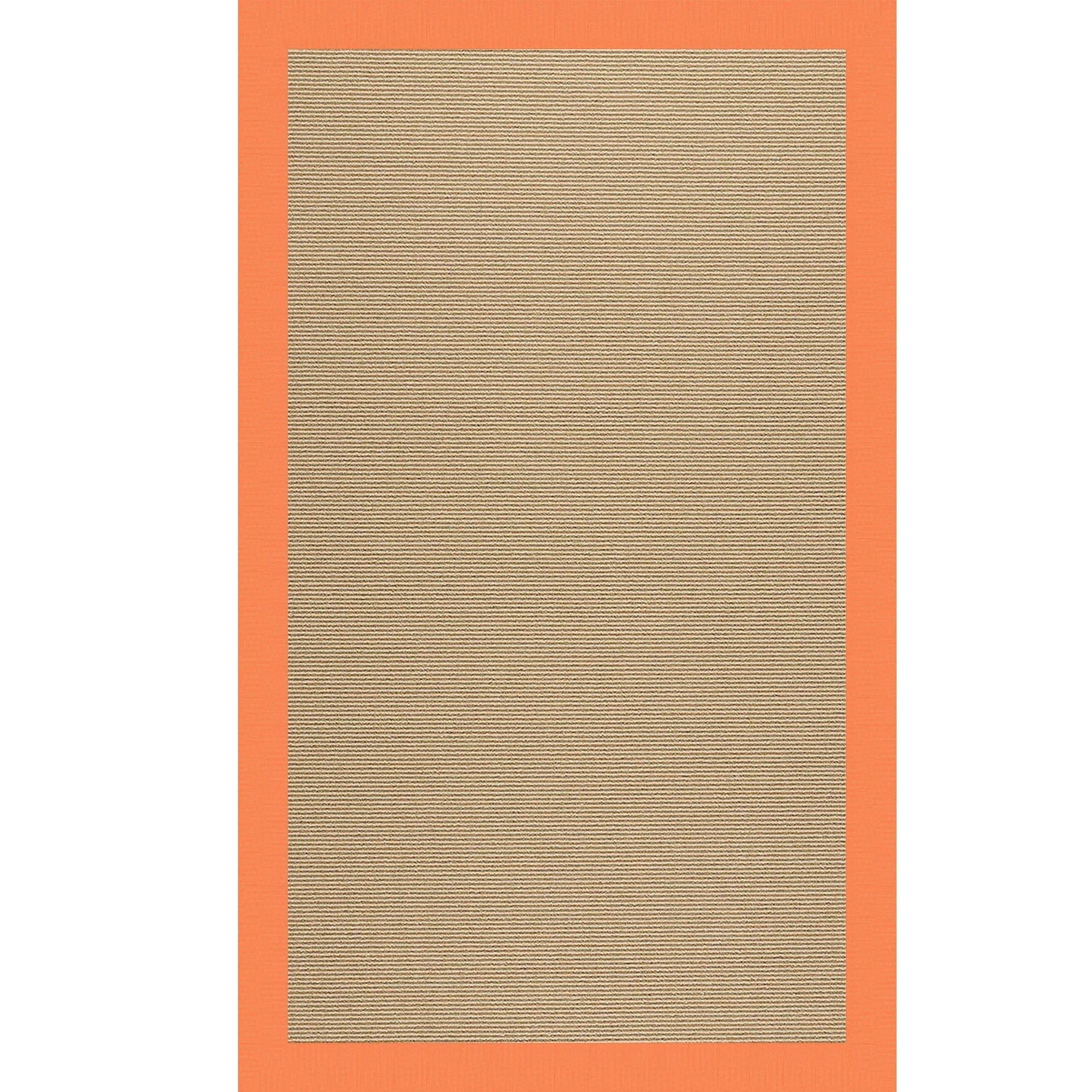Creative Concepts-Sisal Canvas Tangerine