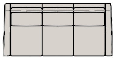 Raymond Sofa - Two Piece Back