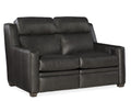 Raymond Reclining Loveseat with Power Headrest - Two Piece Back