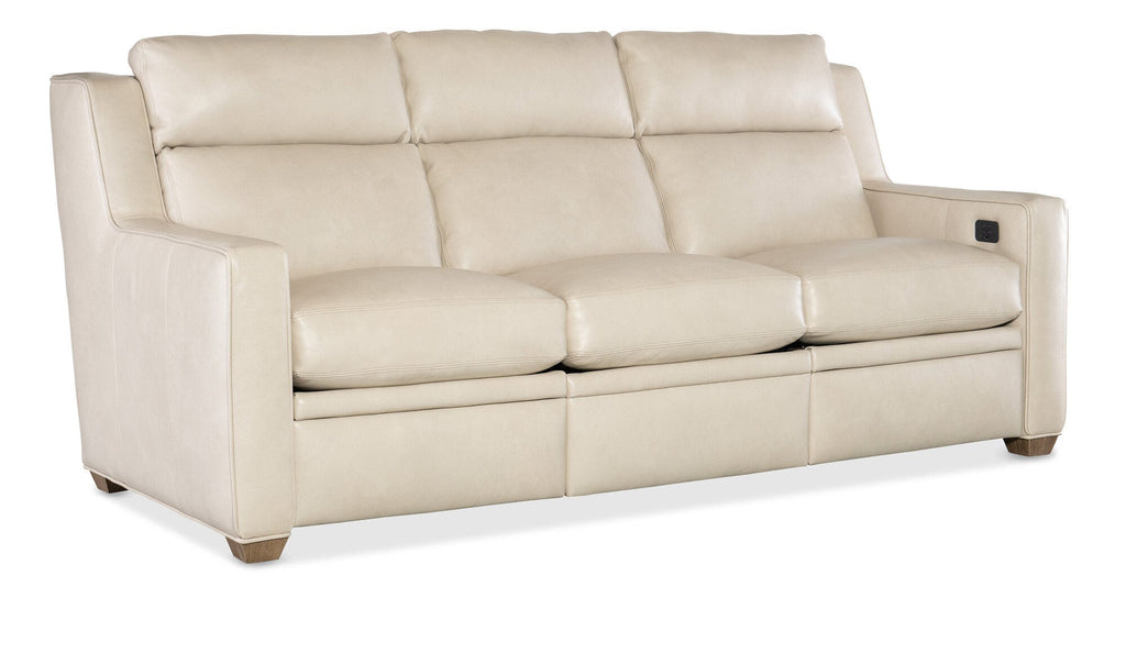 Raymond Reclining Sofa with Power Headrest - Two Piece Back