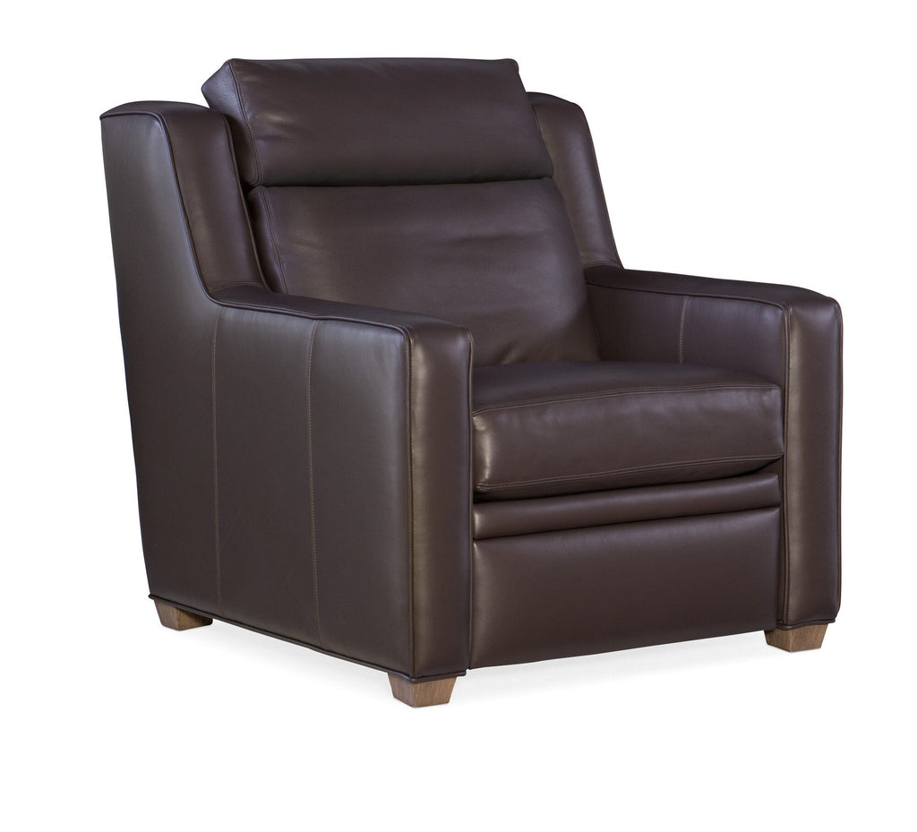 Raymond Reclining Chair with Power Headrest - Two Piece Back