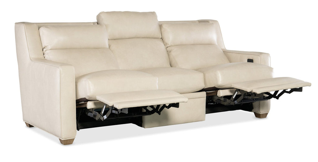 Raymond Reclining Sofa with Power Headrest - Two Piece Back