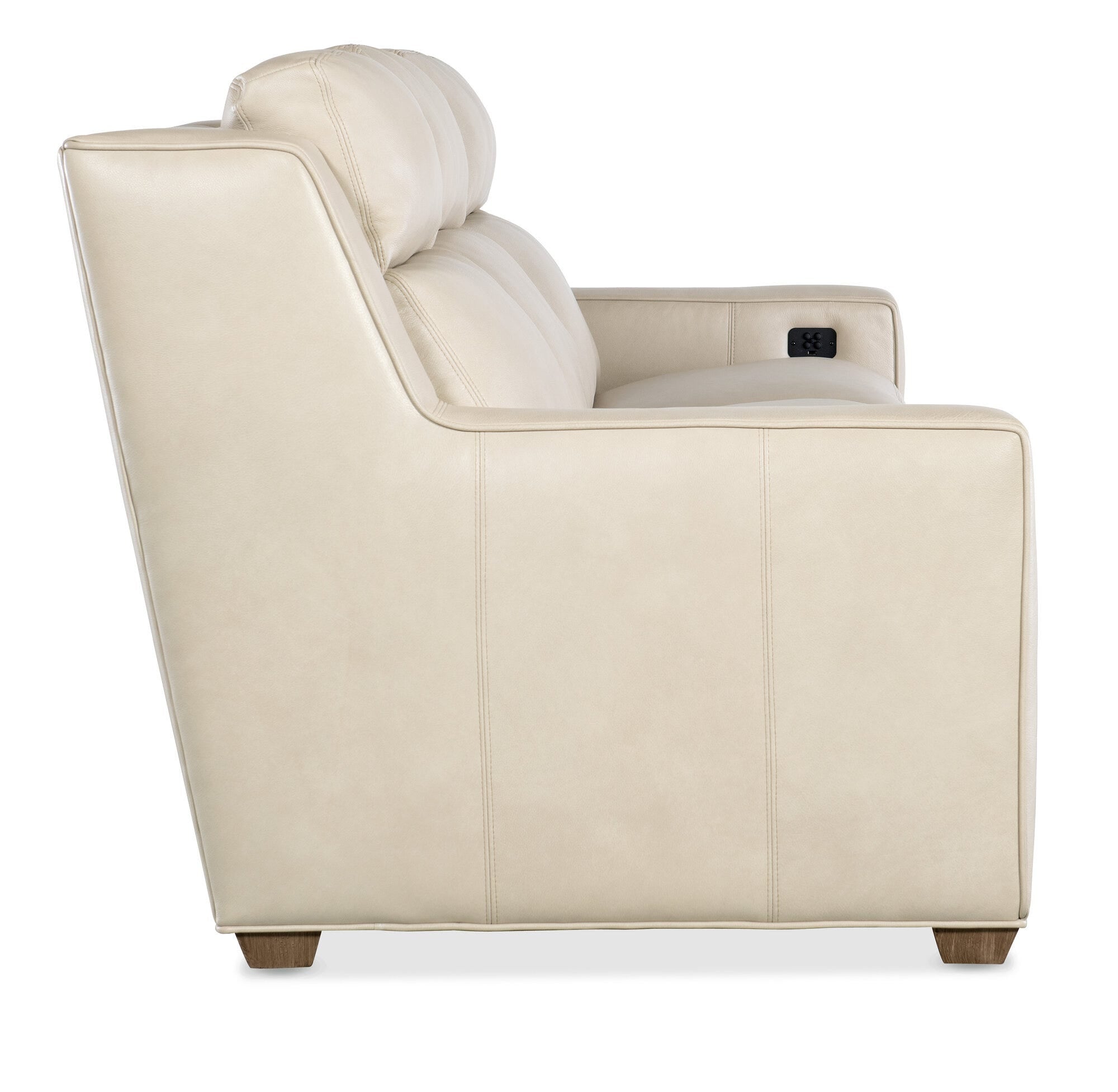 Raymond Reclining Sofa with Power Headrest - Two Piece Back