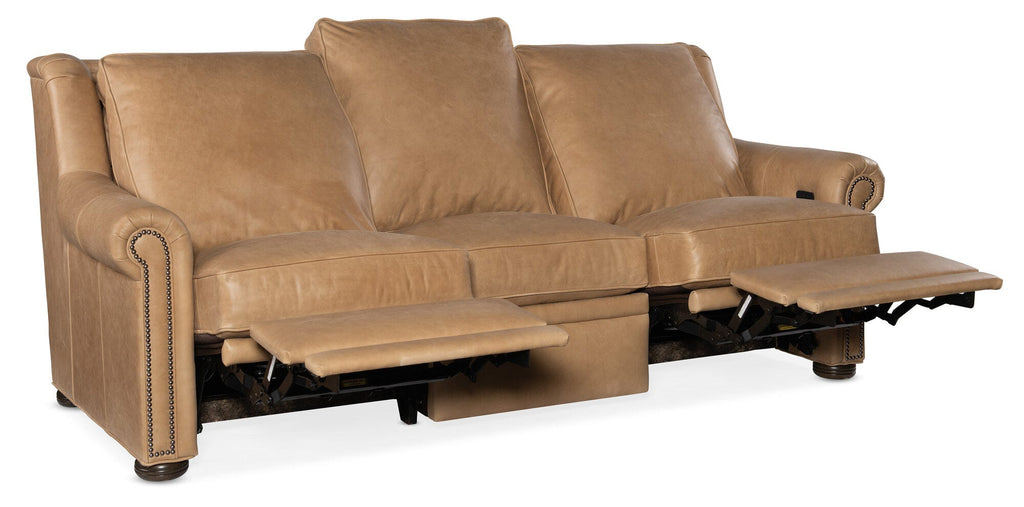 Reece Reclining Sofa Full Open