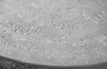 Round Fire Table Glass Surround