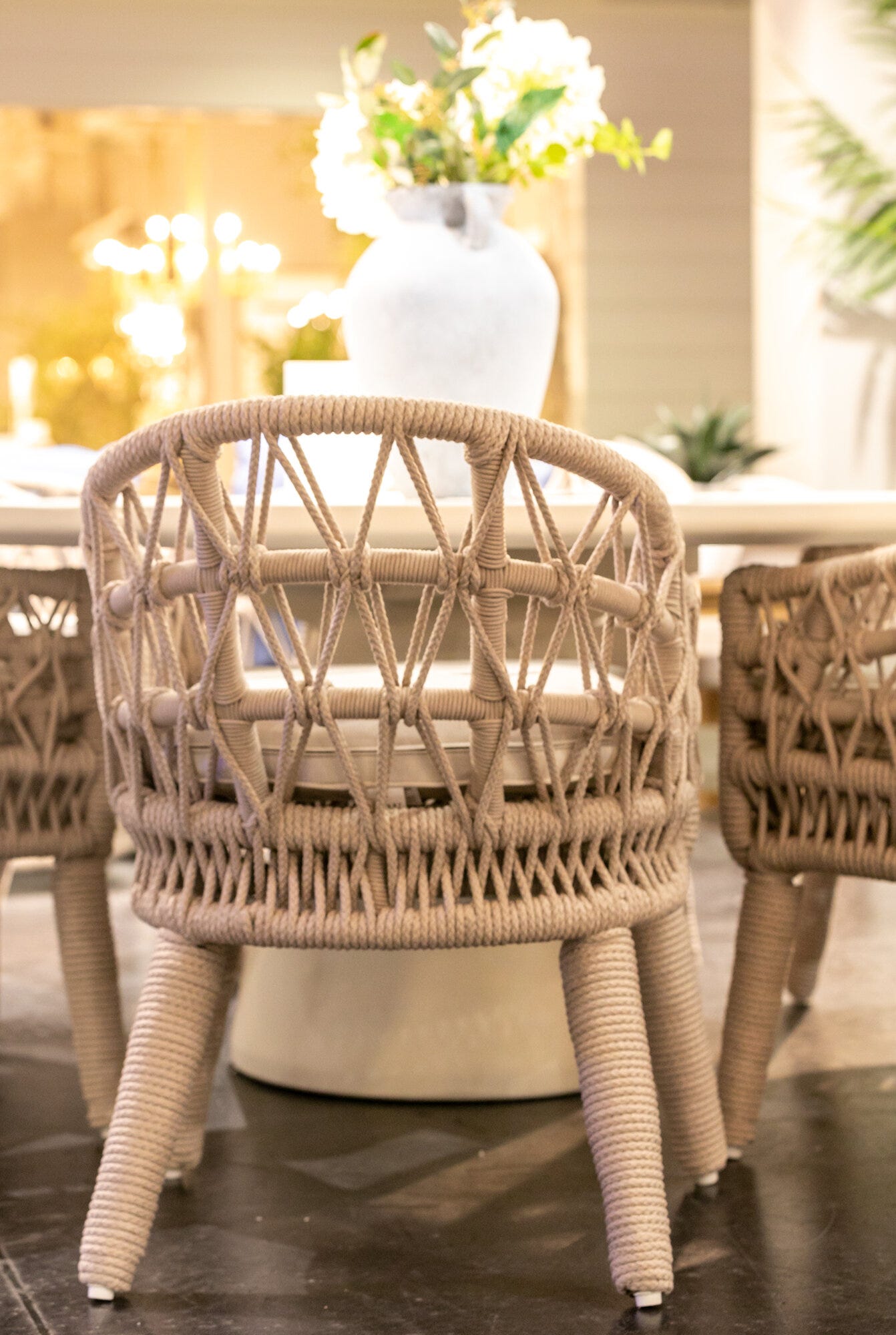 Dana Rope Dining Chair Room Image 6