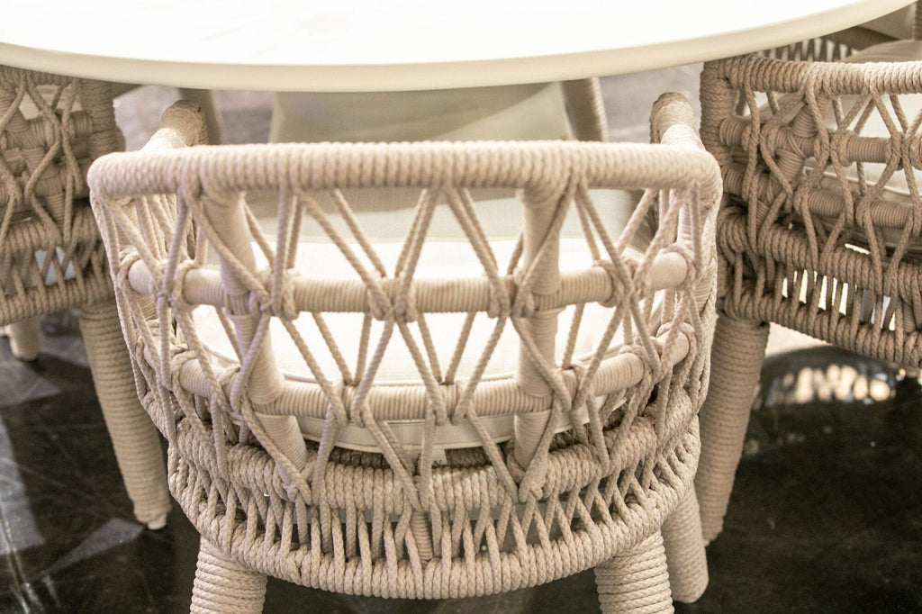 Dana Rope Dining Chair Detail Image 2