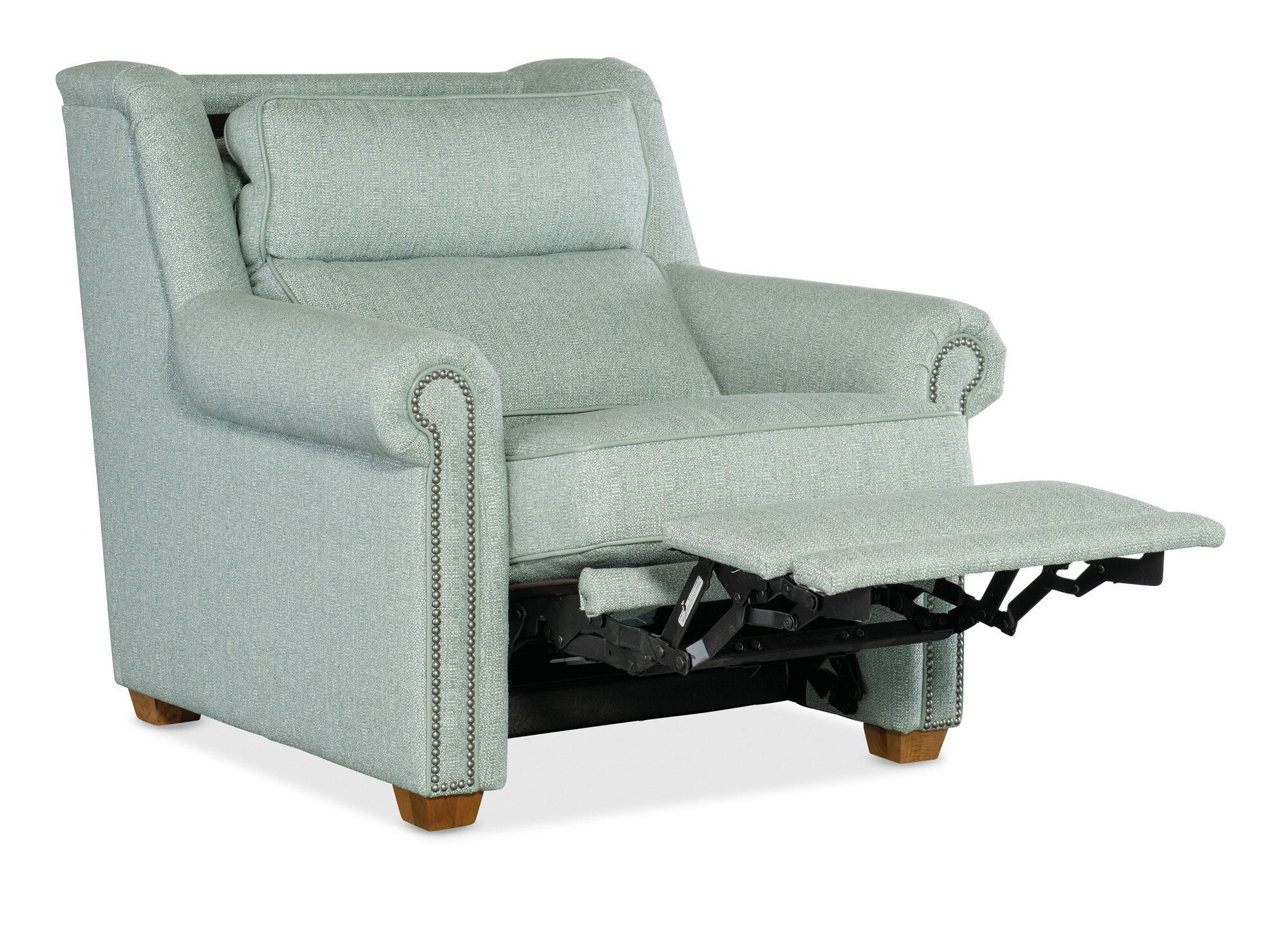 Reece Reclining Chair with Power Headrest - Two Piece Back