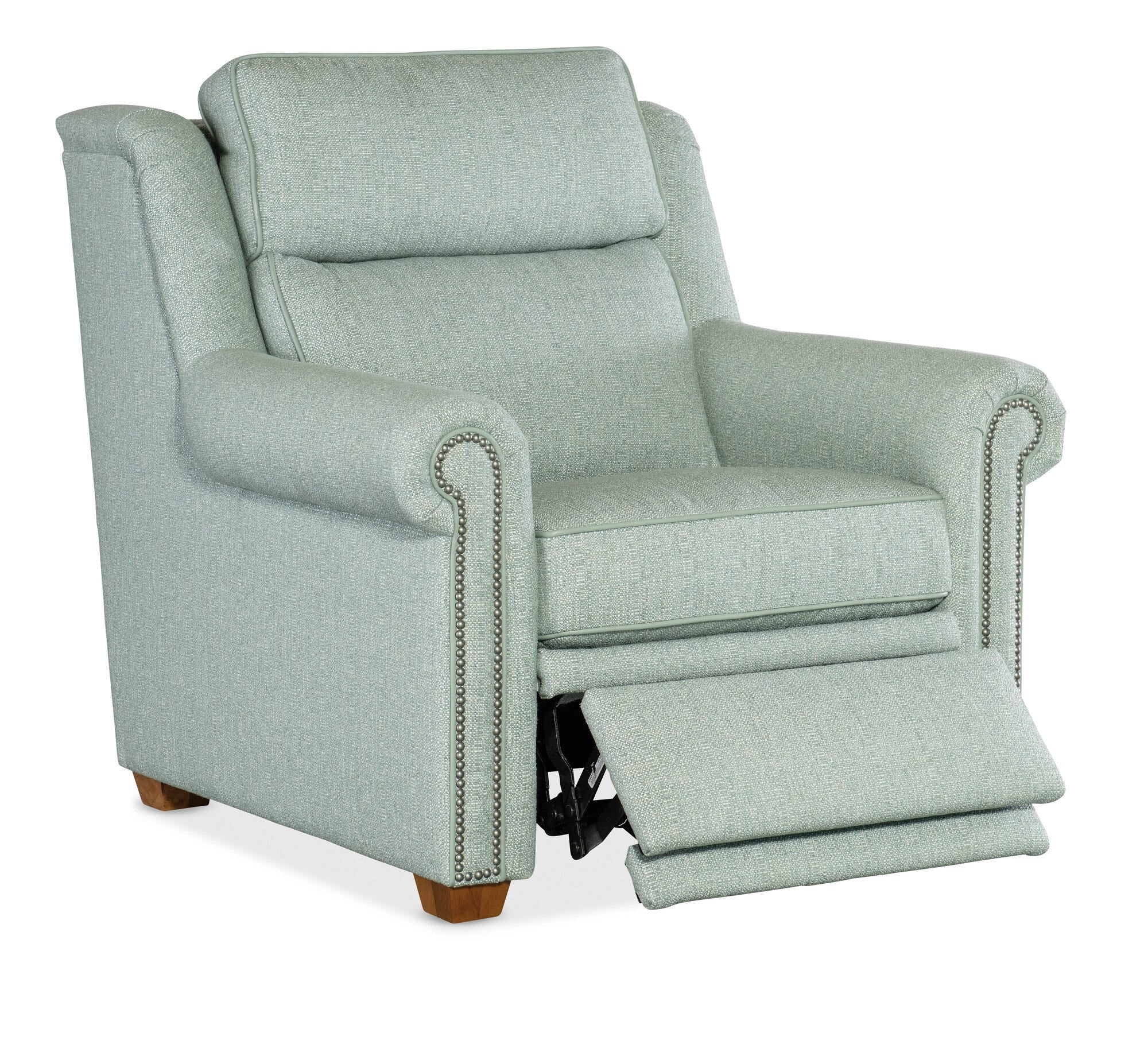 Reece Reclining Chair with Power Headrest - Two Piece Back