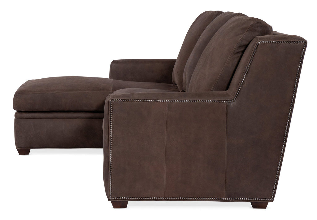 203 Revelin Reclining Sectional with One-Piece Back
