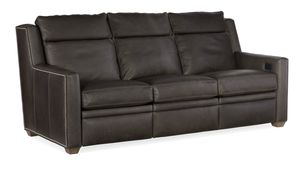Revelin Reclining Sofa with Power Headrest - Two Piece Back