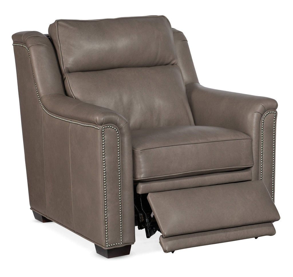 Raiden Reclining Chair with Power Headrest - Two Piece Back