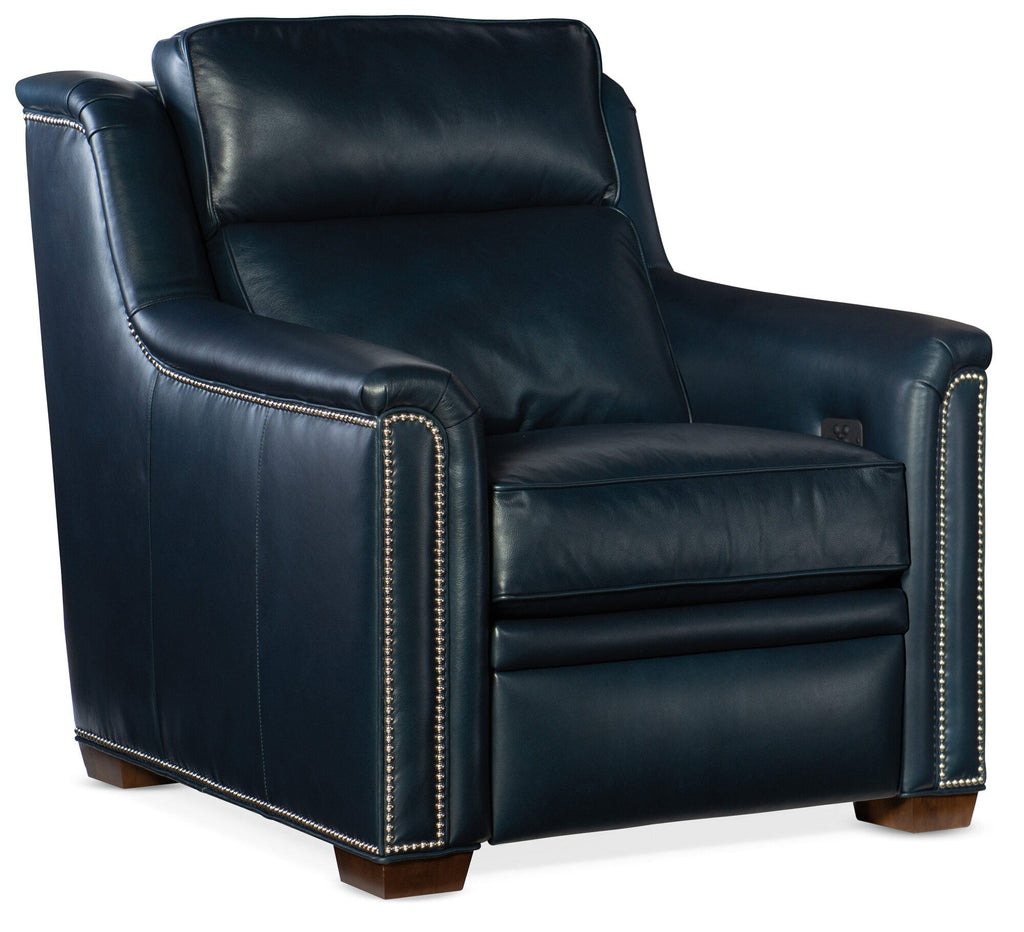 Raiden Reclining Chair with Power Headrest - Two Piece Back