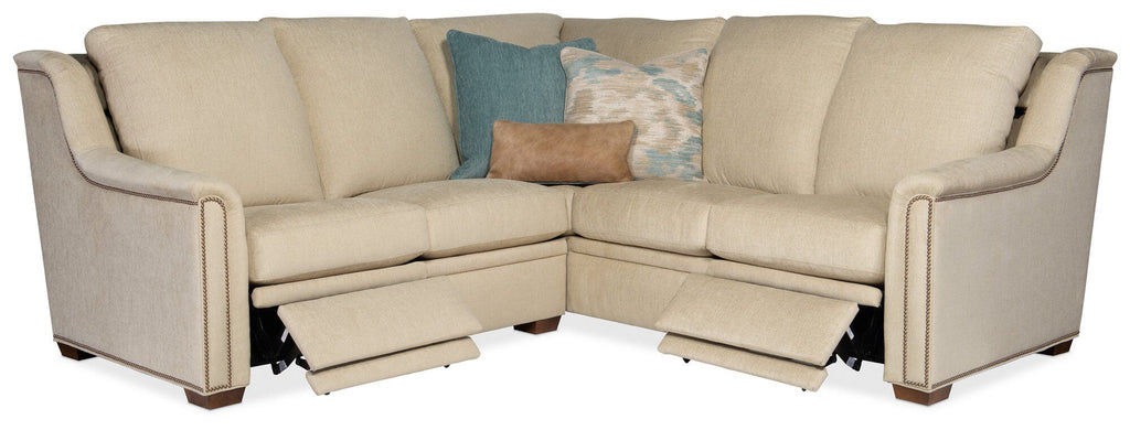 204 Raiden Reclining Sectional with One-Piece Back